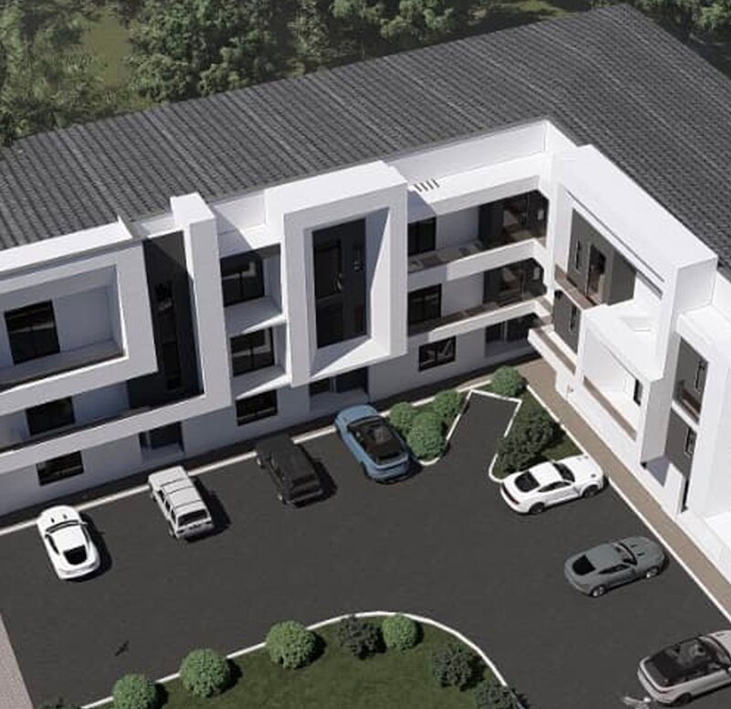 Abuja Real Estate Architecture Aerial View
